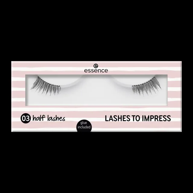 essence Umělé řasy Lashes To Impress 03 Half Lashes