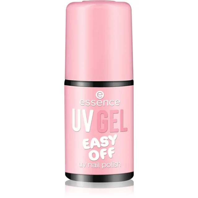 essence UV GEL EASY OFF gelový lak na nehty s použitím UV/LED lampy odstín 104 - rosy rose 5 ml