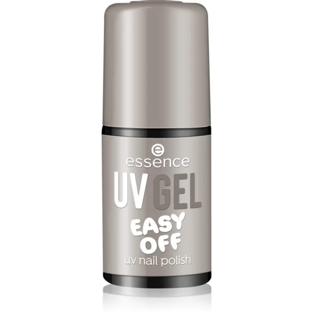 essence UV GEL EASY OFF gelový lak na nehty s použitím UV/LED lampy odstín 108 - dancing in grey clouds 5 ml