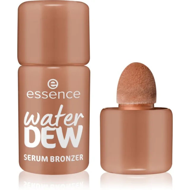 essence water DEW SERUM BRONZER tekutý bronzer s rozjasňujícím efektem odstín 20 Honey Tan 3.5 ml
