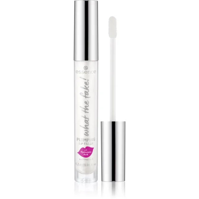 essence WHAT THE FAKE! lesk na rty pro větší objem odstín 01 oh my plump! 4.2 ml