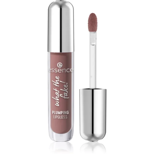 essence WHAT THE FAKE! lesk na rty pro větší objem odstín 103 Bare But Better 4 ml