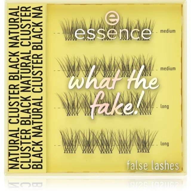 essence WHAT THE FAKE! umělé řasy 06 Natural Cluster Block 1 ks