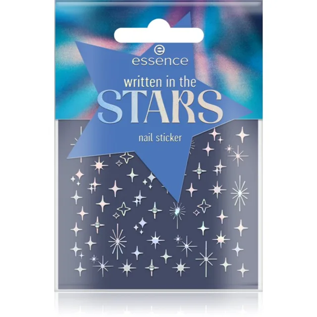 essence written in the STARS samolepky na nehty 58 ks