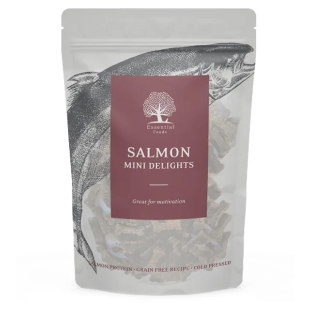 ESSENTIAL Mini Delights Salmon pamlsek pro psy 100 g