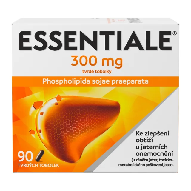 Essentiale 300 mg 90 tvrdých tobolek