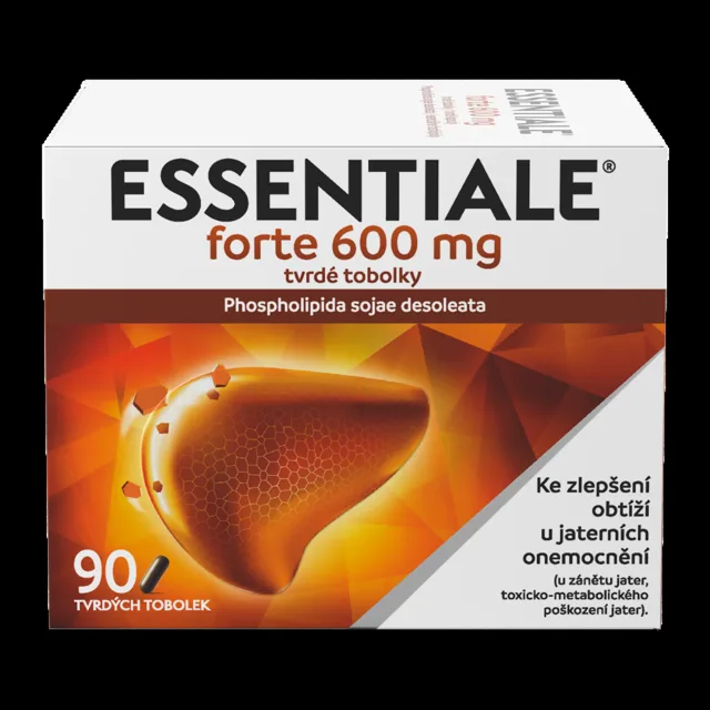 ESSENTIALE FORTE 600MG CPS DUR 90