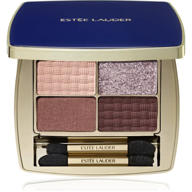Estée Lauder Pure Color The Essential Eyeshadow Quad paletka očních stínů s aplikátorem odstín Power Brunch 4 g
