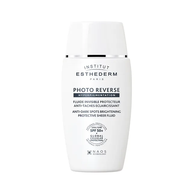ESTHEDERM PHOTOREVERSE Ochranný rozjasňující fluid proti pigmentovým skvrnám SPF 50+ 40 ml