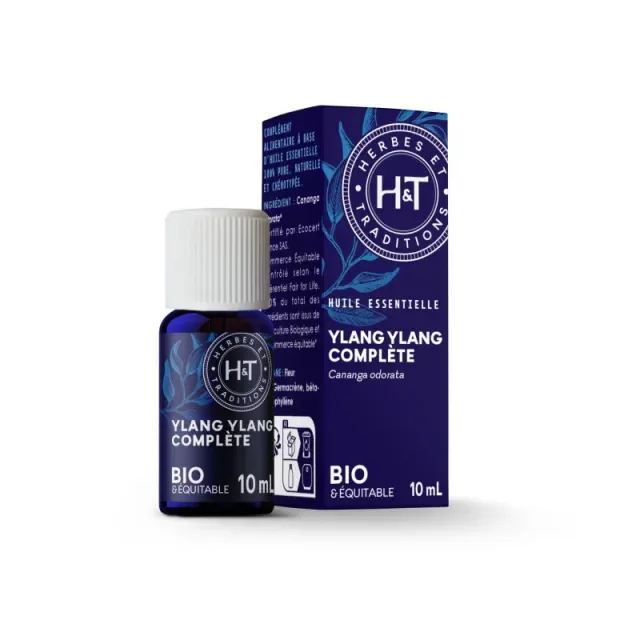 Éterický olej Ylang Ylang komplet BIO + FFL 10 ml