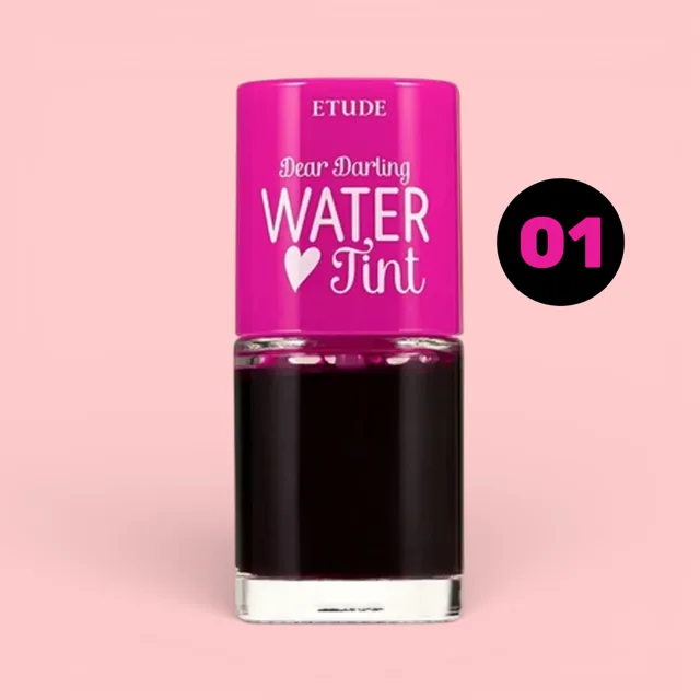 Etude House - Dear Darling Water Tint Strawberry 01 - Vodní tint na rty - 9,5 g