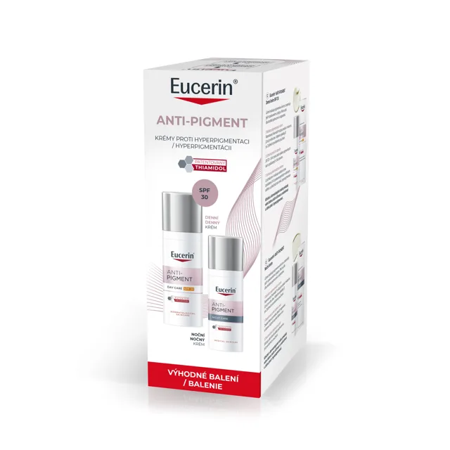 Eucerin AntiPigment denní + noční krém 2x50ml PROMO 2026