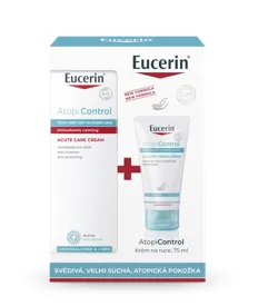 Eucerin AtopiControl Acute krém 40 ml + AtopiControl krém na ruce 75 ml dárková sada