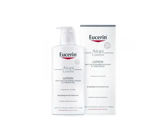 Eucerin AtopiControl tělové mléko pro suchou a svědící pokožku 400 ml