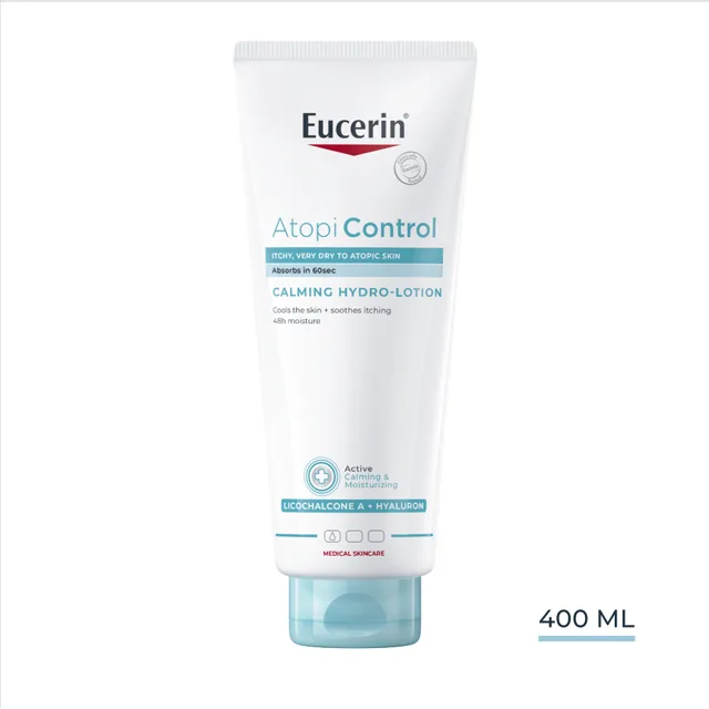EUCERIN AtopiControl Zklidňující krémový gel 400 ml