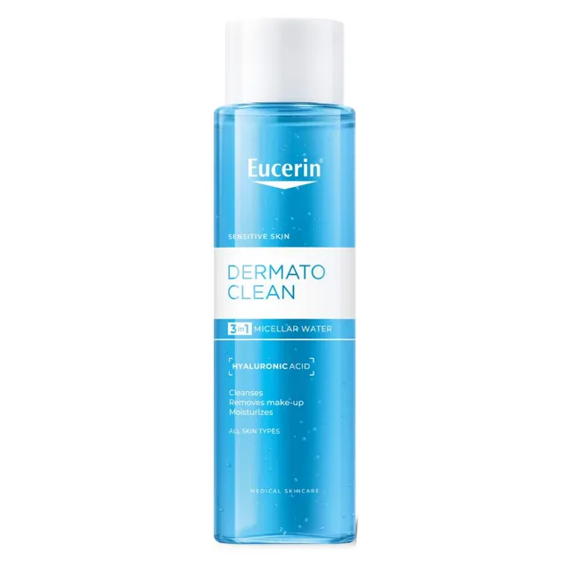 Eucerin Čisticí micelární voda 3 v 1 DermatoCLEAN (Micellar Water) 400 ml