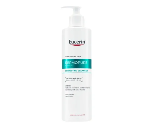 Eucerin DermoPure CLINICAL exfoliační čis.gel400ml