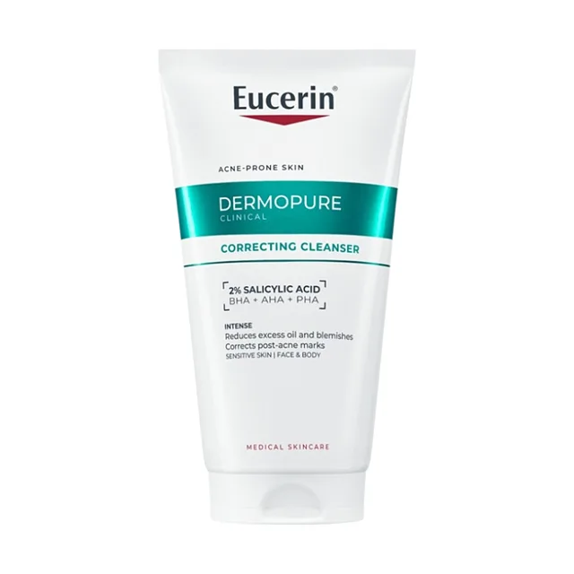 EUCERIN DermoPure CLINICAL Exfoliační čisticí gel 150ml