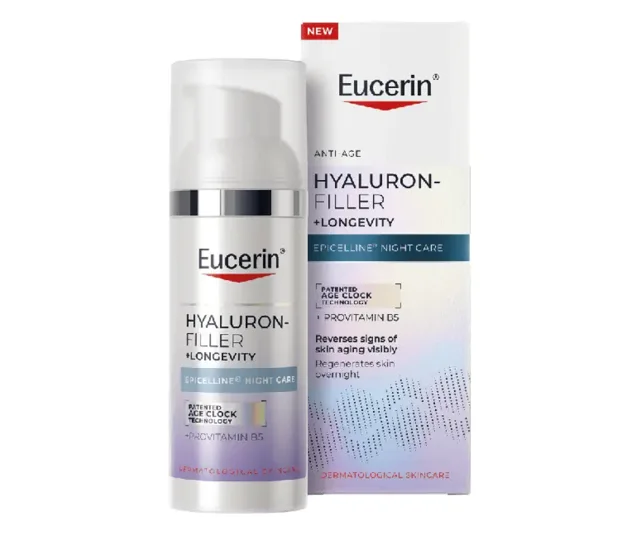 Eucerin HyalFil Longevity Epicelline noční krém 50 ml