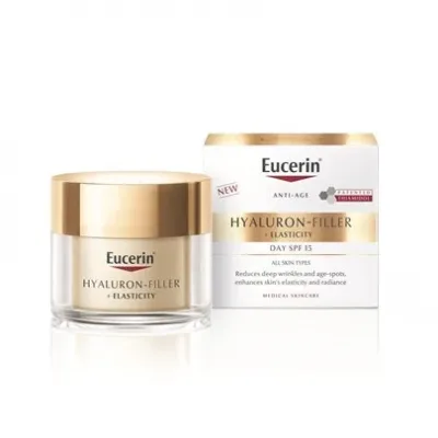 EUCERIN HYALURON-FIL+ELAST.den.krémSPF15 50ml