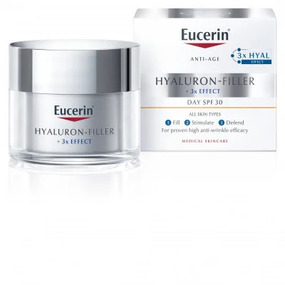 Eucerin Hyaluron Filler+3 x Effect SPF30 50 ml