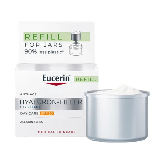 EUCERIN Hyaluron Filler + 3x EFFECT Denní krém SPF30 REFILL 50ml