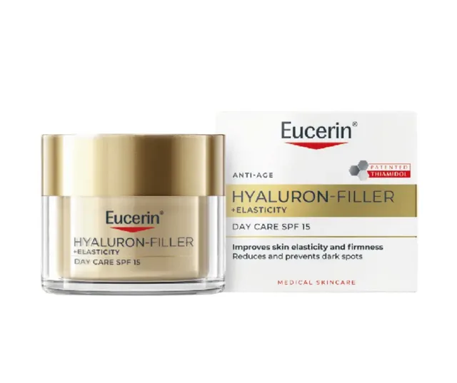 Eucerin Hyaluron Filler+Elasticity denní k. SPF15 50 ml