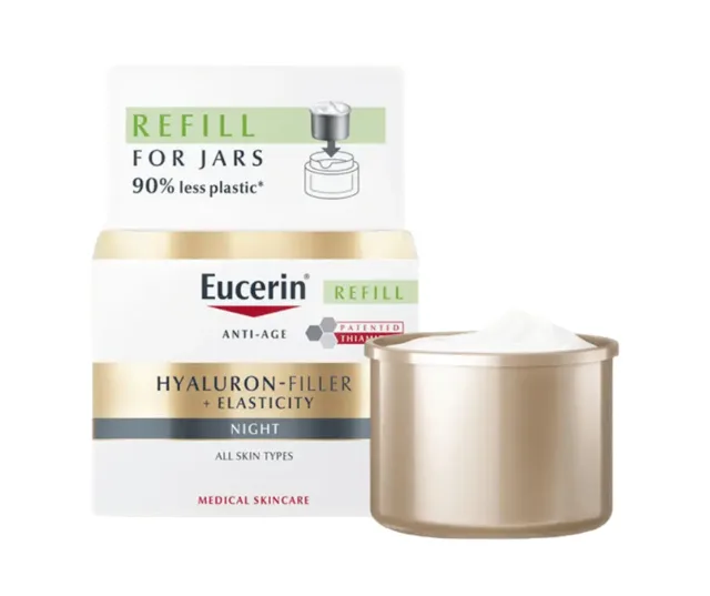 Eucerin HYALURON-FILLER+ELASTICITY noční krém refill 50ml