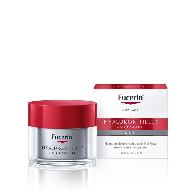 EUCERIN Hyaluron-Filler + Volume Lift Noční krém 50 ml