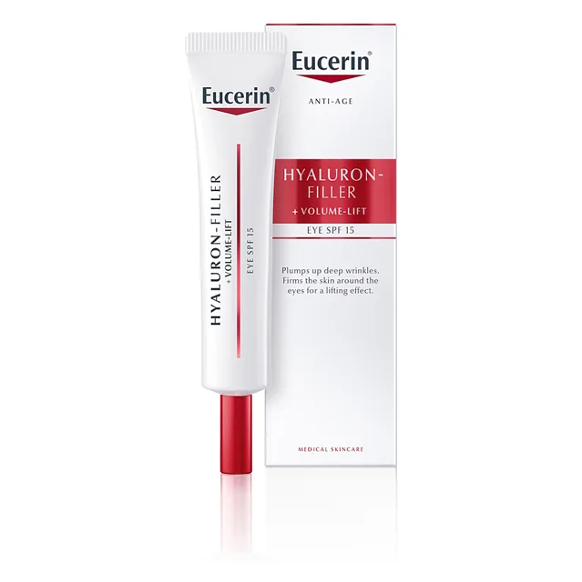 EUCERIN Hyaluron-Filler + Volume-Lift Oční krém SPF 15 15 ml