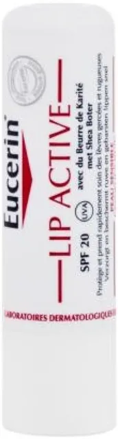 Eucerin Lip Active SPF20 unisex vyživující balzám pro popraskané rty 4,8 g