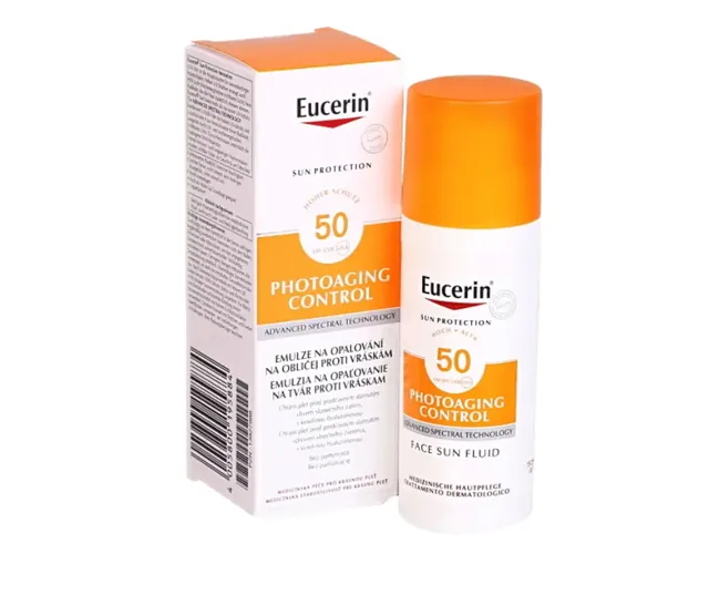 Eucerin Sun emulze proti vráskám SPF50 50 ml