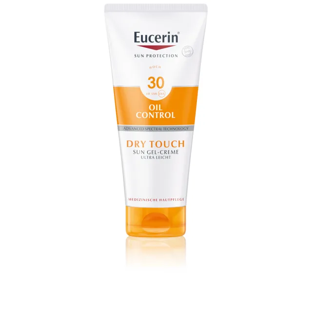 Eucerin Sun Krémový gel na opalování Dry Touch Oil Control SPF 30 200 ml
