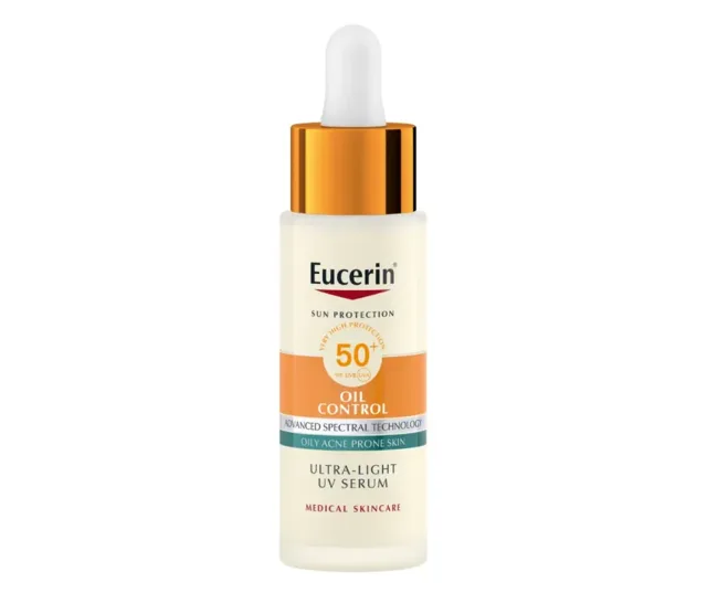 Eucerin SUN UV Serum na obličej SPF50+ 30 ml