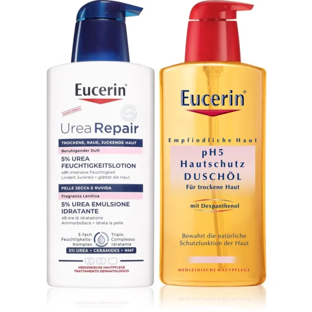 Eucerin UreaRepair sada pro suchou pokožku