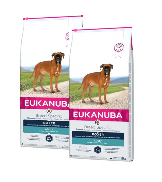 EUKANUBA Adult Breeds Specific Boxer Chicken 2 x 12 kg