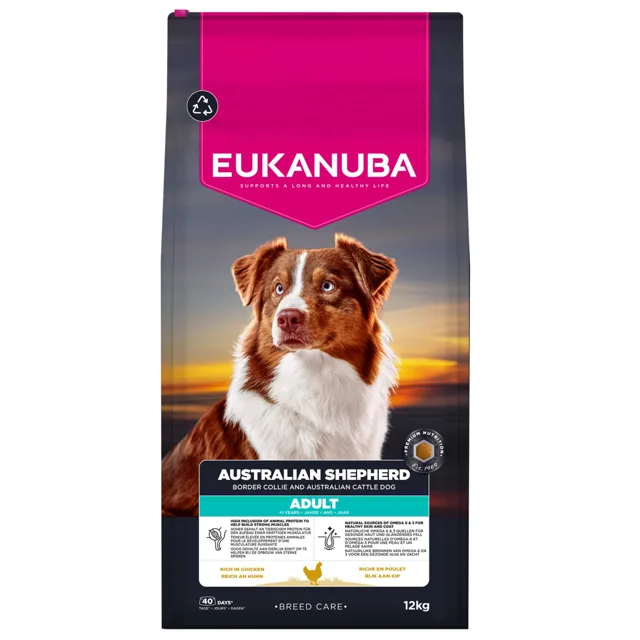 Eukanuba Breed Specific Australian Shepherd - výhodné balení: 2 x 12 kg