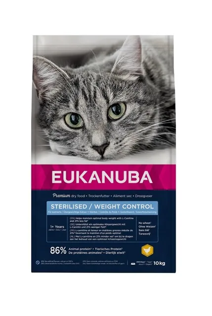 EUKANUBA Cat Veterinary Sterilised 10 kg