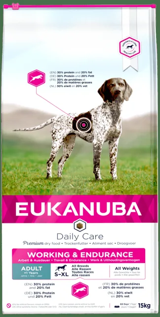 Eukanuba Daily Care Adult Working & Endurance 15kg