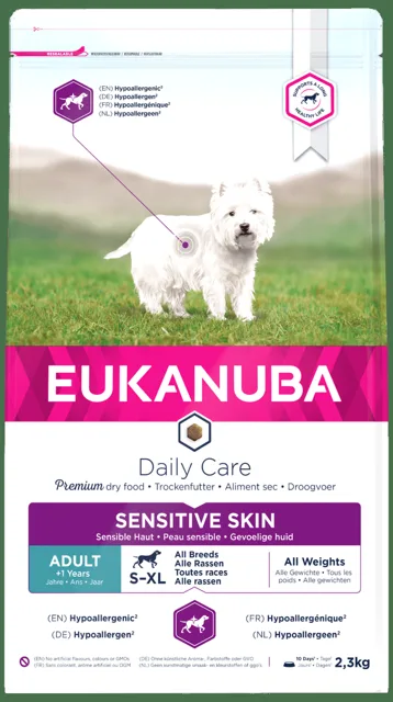 Eukanuba Daily Care Sensitive Skin 2,3kg