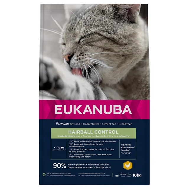 Eukanuba Hairball Control Adult - 2 kg