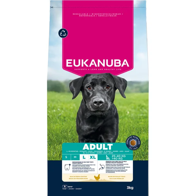 Eukanuba Premium Nutrition Adult Large & Giant Breed Chicken - 15 kg