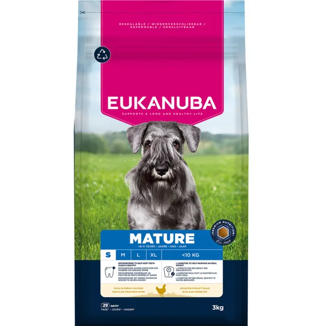 Eukanuba Premium Nutrition Mature Small Breed Chicken - 7,5 kg