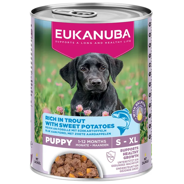 Eukanuba Puppy Rich in Trout with Sweet Potatoes - 6 x 400 g