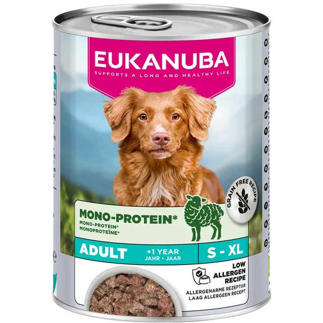 Eukanuba Special Care Adult Mono-Protein s jehněčím - výhodné balení: 12 x 400 g