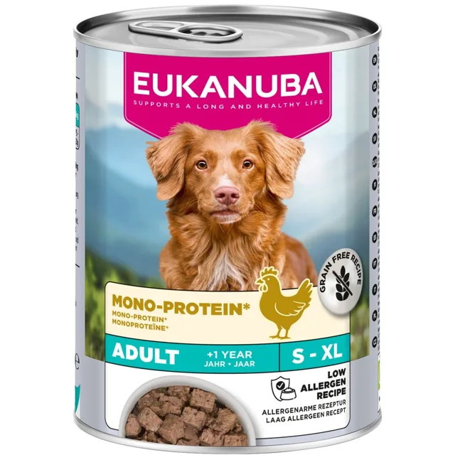 EUKANUBA Special Care Adult MonoProtein Chicken 400g kuřecí, monoproteinové mokré krmivo pro psy