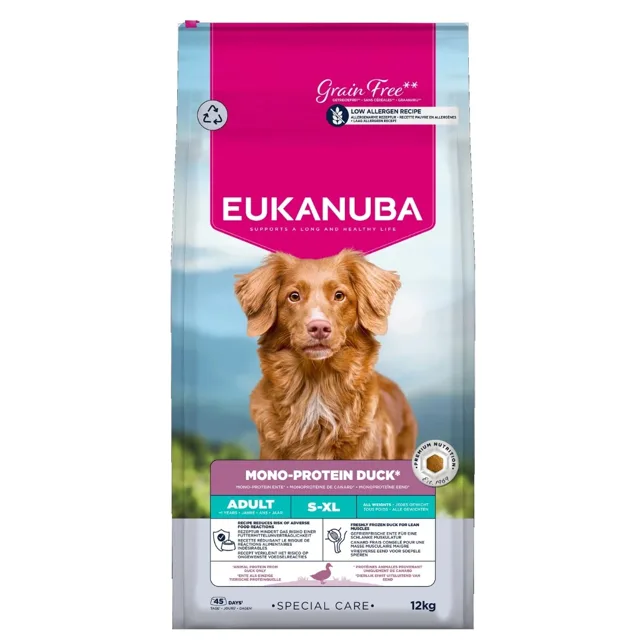 EUKANUBA Special Care Mono-Protein Adult Duck - 12kg
