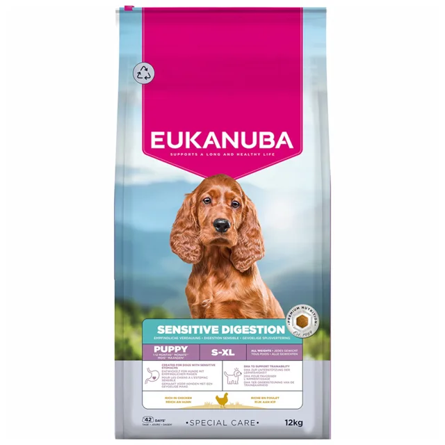 Eukanuba Special Care Sensitive Digestion Puppy s kuřecím a krůtím - 2,3 kg