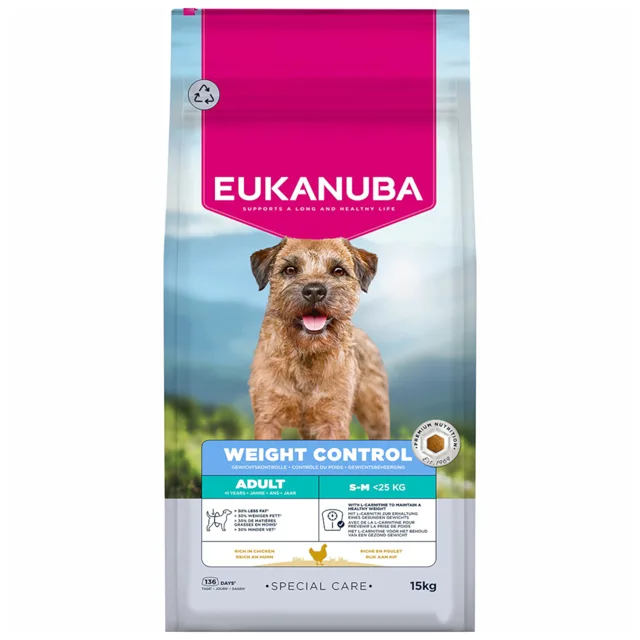 Eukanuba Special Care Weight Control Adult Small/Medium - 2,3 kg