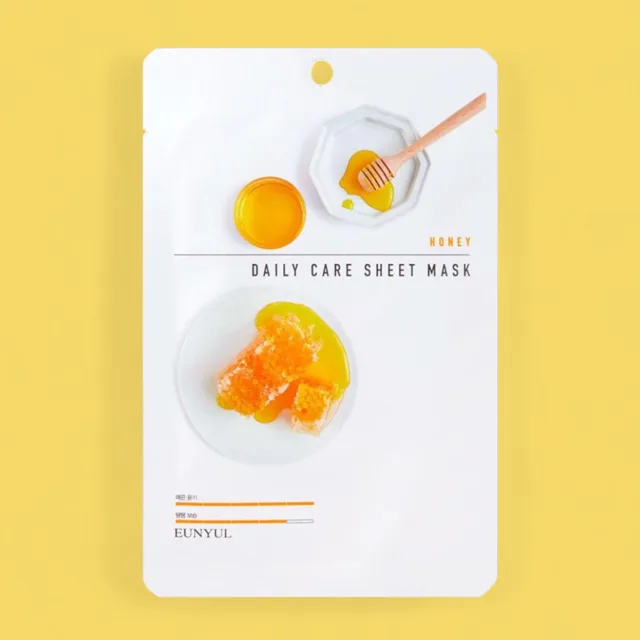 EUNYUL - Daily Care Mask Sheet - Plátýnková maska med - 22 ml